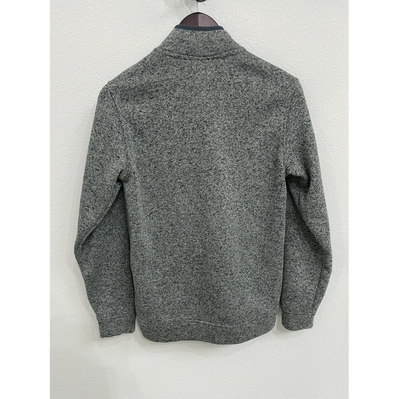 Eddie Bauer Men’s Snap Radiator Fleece Sweater medium grey - Picture 5 of 6